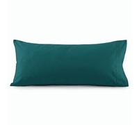 Elegant Comfort Parure de lit 1 pièce Ultra Douce en Microfibre de qualité hôtelière 1500 de qualité hôtelière Double brossée, Infroissable, Taille de la taie d'oreiller pour Le Corps, Bleu Sarcelle