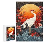 Elegant Crane Sunset Art Puzzle 1000 Pièces Educa Jouet en Bois Cadeau Unique Décoration Intérieure Jeu Éducatif Challenge Toy Adultes Et Enfants À Partir De 14 Ans 1000 PCS