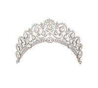 Elegant Crown Crown Tiara Prom Queen Crown Quinceanera Pageant Crowns Princess Crown Rinestone Crystal Crowns Bridal Tiaras for Women Bridal Tiara Pageant Prom Wedding Hair Bijoux