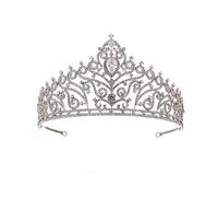 Elegant Crown Vintage Crystal Wedding Crown Princess Tiara Bridal Hair Cessages adapté à la fête de mariage Dance Bridal Tiara Pageant Prom Wedding Hair Bijoux