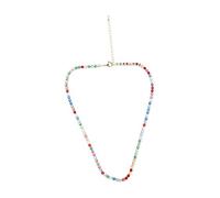 Elegant Crystal Tennis Necklace Women's Diamond Chain for Special Occasions and Daily Wear