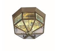 Élégant Deckenleuchte Ø23cm Classique Plafonnier en Bronze 2x E14 à Manger