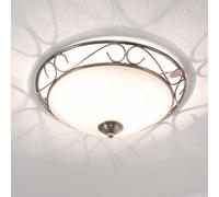 Élégant Deckenleuchte en Bronze 2x E14 Plafond Méditerranée Ø37cm Cuisine Tenue