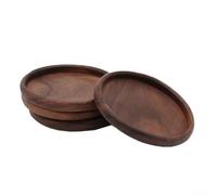 Élégant dessous de verre en bois pour des sets de table de luxe spéciaux et solides