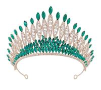 Élégant diadème de mariée avec strass - Couronnes réglables pour mariage et concours de beauté - Accessoire de cheveux élégant