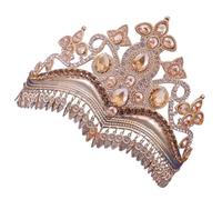 Élégant diadème de mariée en strass fait à la main - Réglable - Accessoire de mariage pour femme