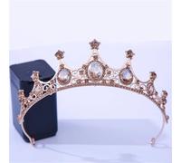 Élégant Diadème En Cristal Pour Femme - Couronne De Mariée En Strass, Bijoux De Cheveux Pour Fête