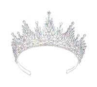 Élégant diadème en cristal pour femme - Pour concours de beauté, mariage et bal de fin d'année, taille unique