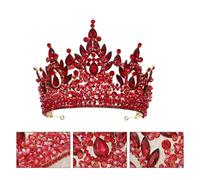 Élégant diadème fait à la main avec perles de cristal multicolores - Coiffe inspirée des fées pour demoiselles d'honneur et thème, Tiaras, Strass