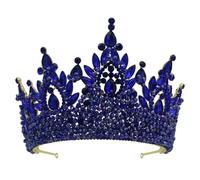 Élégant diadème fait à la main avec perles de cristal multicolores - Coiffe inspirée des fées pour demoiselles d'honneur et thème, Tiaras, Strass