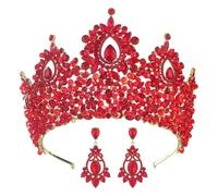 Élégant diadème fait à la main avec perles de cristal multicolores - Coiffe inspirée des fées pour demoiselles d'honneur et thème, Tiaras, Strass