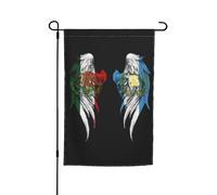Élégant Drapeau De Noël 30X45Cm Mexique Mexicain Et Guatemala Welcome Drapeau De Jardin Haute Qualité Drapeaux De Vacances Pour Extérieur, Jardin, Maison