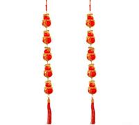 Élégant ensemble de lanternes à pendentif pour le Nouvel An Transformez vos espaces de fête avec cette option décorative attrayante (B)