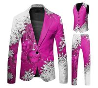 Élégant Ensemble Trois pièces pour cérémonie Festive Masculin en Tissu idéal pour Les Occasions spéciales et Les célébrations Conception soignée pour Une raffinée et Moderne (S)