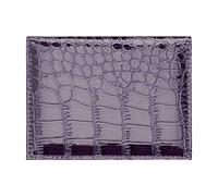 Élégant étui à cartes en cuir synthétique fonctionnel et tendance, portefeuille compact organisé pour un usage quotidien, violet, Beauté de masse