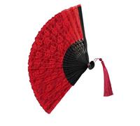 Élégant éventail vintage en dentelle pliable pour fêtes de mariage spectacles danse portable festival cadeau pour femmes chinois espagnol cadeau pliable