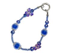 Élégant fait à la main Perles Téléphone Lanyard Bijoux Mode Mobile Keychain Sangle pour Femmes Accessoire de Téléphone Design Papillon