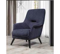 Élégant fauteuil bleu couleur Moderne Meubles de salon Luxe Textile nouveau