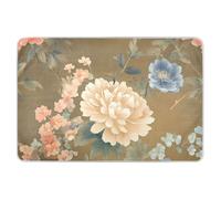 Elegant Flowers - Alèses de lit extra larges réutilisables - Doux et absorbant - Matelas de voyage doux pour la peau pour bébés garçons et filles - 132,1 x 86,4 cm (L x l)