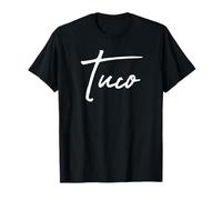 Elegant Handwritten Font Tuco Calligraphy T-Shirt