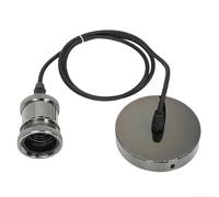 Élégant kit d'accessoires de suspension vintage compatible avec différents abat-jour, améliorant l'esthétique de votre intérieur (noir perle)