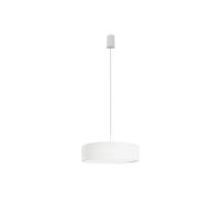 Élégant Lampe Suspendue Blanc Papier 3-flmg Rond Moderne Machines Salon Lampe