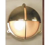 Élégant LED Wandleuchte Gigi Laiton Rond IP54 Maritime Lampe Maison Porte Dehors