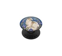Élégant lévrier Russe Borzoi Art Nouveau PopSockets PopGrip Adhésif