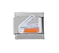 Élégant lien de charme italien délicat motif alternatif lien robuste accessoire en acier robuste modules amovibles personnalisables, taille unique, Comme décrit, Comme décrit.