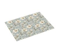 Elegant Lily A - Grand tapis de séchage à vaisselle en microfibre super absorbant pour comptoir de cuisine, 45,7 x 61 cm, facile à nettoyer, décoration d'intérieur