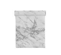 Élégant Marbre Chic Blanc Gris Argent Glitter, Sac de Rangement pour Femmes, Portefeuille supérieur à Presser, Petit Porte-Monnaie, Pochette de Changement
