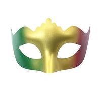 Élégant Masques de Mascarade Unisex Sangle Élastique Accessoire Mask Décoration Art Soirée Déguisement Mystérieux Loup en Dentelle Soirée D'année Décoration pour Fête Cosplay (Dark Green, One Size)