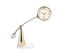 Élégant Mode Lumière De Luxe Horloge Ménage Moderne Ornements Créatifs Bureau Décoration Rétro (B)
