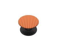 Elegant Orange and Peach Stripes Elegant Vertical Lines PopSockets PopGrip Adhésif