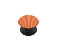 Elegant Orange and Peach Stripes Elegant Vertical Lines PopSockets PopGrip Adhésif