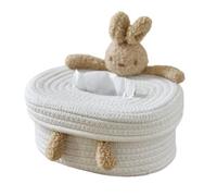 Élégant organisateur de mouchoirs en coton efficace pour dortoirs avec jolie boîte ours ou lapins
