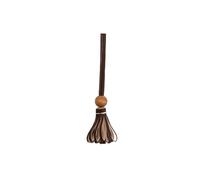 Élégant pampille feuilles porte-clés copain pendentif en cuir PU souple élégant sac à main charme pour les trajets et les événements sociaux