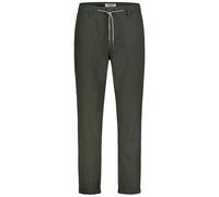 Élégant pantalon chino cordon ourlet revers poches derrière