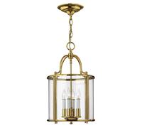 Lampe suspension plafonnier laiton verre D 29,7 cm lampe salle à manger