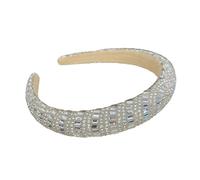 Élégant perles décorées perles bandeau de cheveux conception confortable cerceau de cheveux pour un usage quotidien et des célébrations décoration formelle