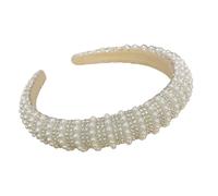 Élégant perles décorées perles bandeau de cheveux conception confortable cerceau de cheveux pour un usage quotidien et des célébrations décoration formelle