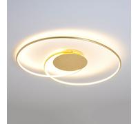 Élégant Plafonnier Led Joline, Doré Doré