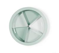 Élégant plateau à goûter conçu pour garder vos friandises fraîches et facilement accessibles (vert)