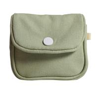 Élégant porte-monnaie en pochette pour casque casque sac de maquillage utilitaire pour le shopping et le sport, vert