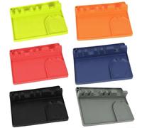 Élégant porte-ustensiles en silicone avec tampon anti-gouttes pour améliorer la fonctionnalité de votre cuisine (orange)