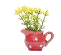Élégant Réfrigérateur en Céramique Aimant Miniature Décor De Vase Placement Flexible Office Cuisine Amélioration du Bureau Nettoyage sans Effort Expérience Artisanale