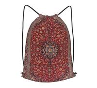 Elegant Retro Modern Vintage Persian Outdoor Leisure Drawstring Backpack, Lightweight Waterproof Sports Bag For Men & Women - Gym, Yoga, Travel