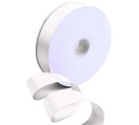 Élégant ruban de satin de polyester double face ruban d'emballage en tissu coloré maison de Noël accessoires de décoration ruban adhésif essentiel pour l'artisanat domestique