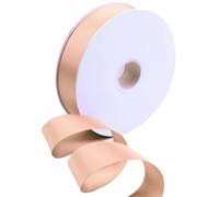Élégant ruban de satin de polyester double face ruban d'emballage en tissu coloré maison de Noël accessoires de décoration ruban adhésif essentiel pour l'artisanat domestique