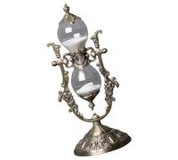 Élégant sablier européen 15/30 minutes de bureau ou étagère affichage de sable vintage en verre avec minuteur vintage